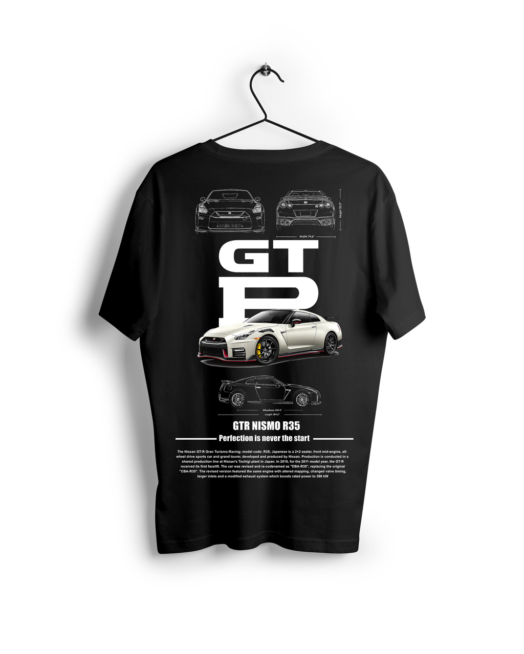 Nissan GTR Oversized T-shirt