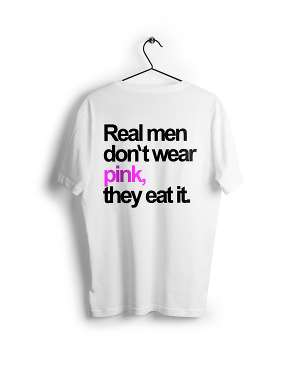 Real Men Don't Wear Pink Oversized T-shirt