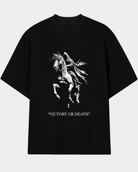 Victory Or Death Oversized T-shirt  (On Sale)