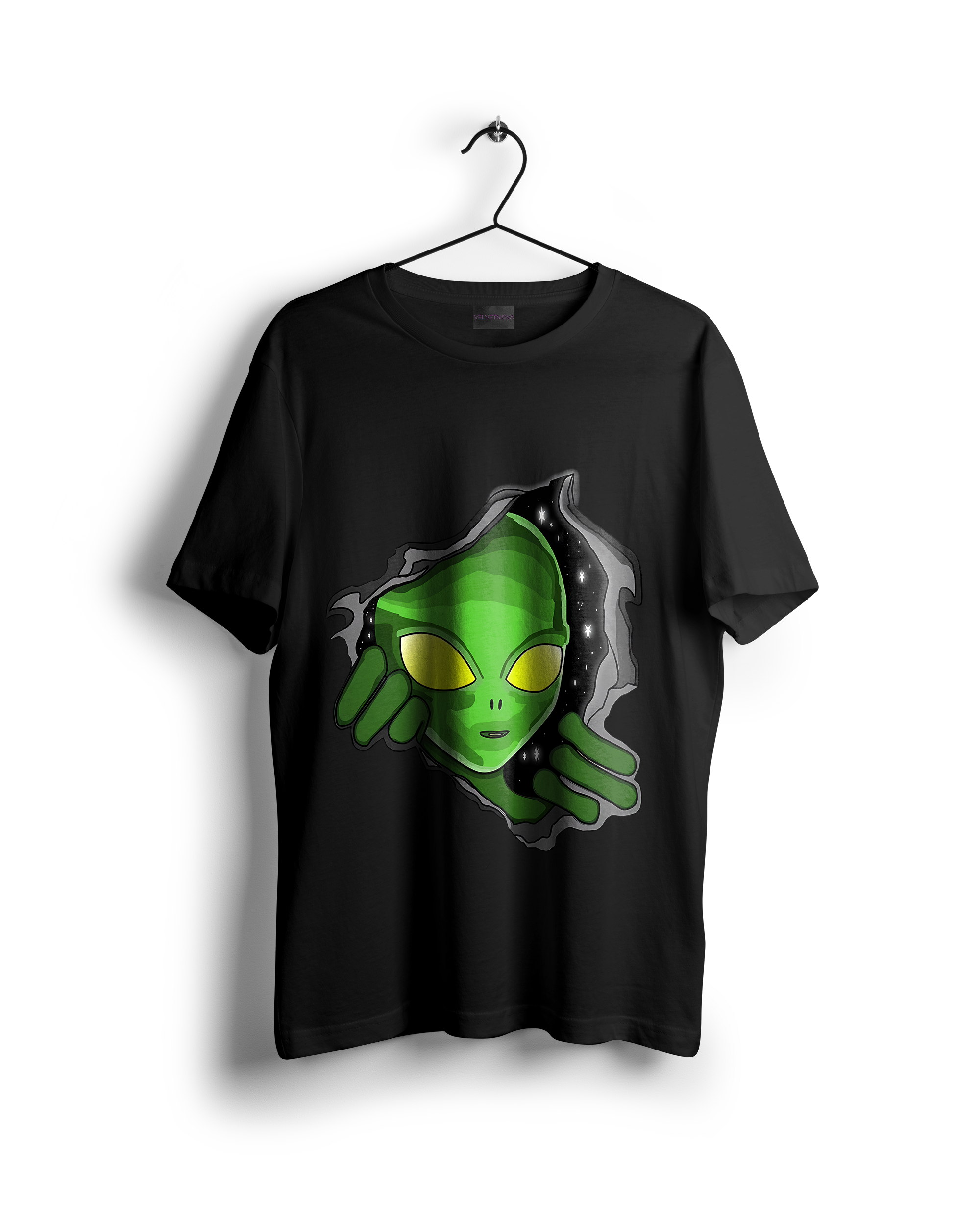 Alien Space Oversized T-shirt