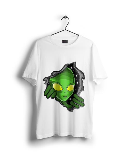 Alien Space Oversized T-shirt