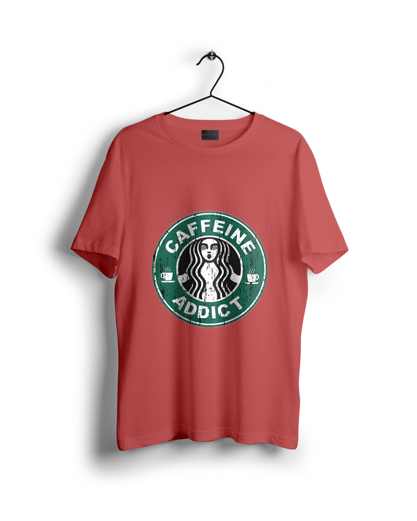 Coffee Lover : Caffeine Addict Oversized T-shirt