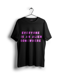 Everyone Is An Alien Somewhere Oversized T-shirt