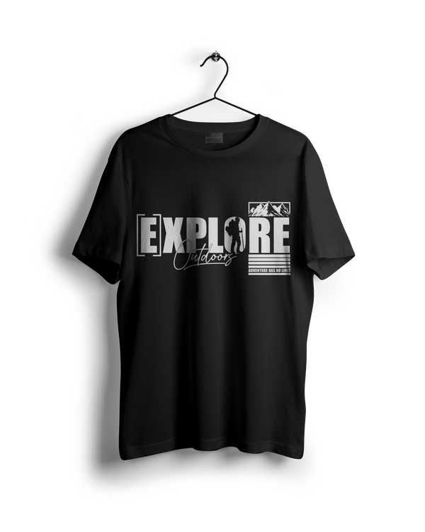 Into The Wild Front Back Oversized Tshirt