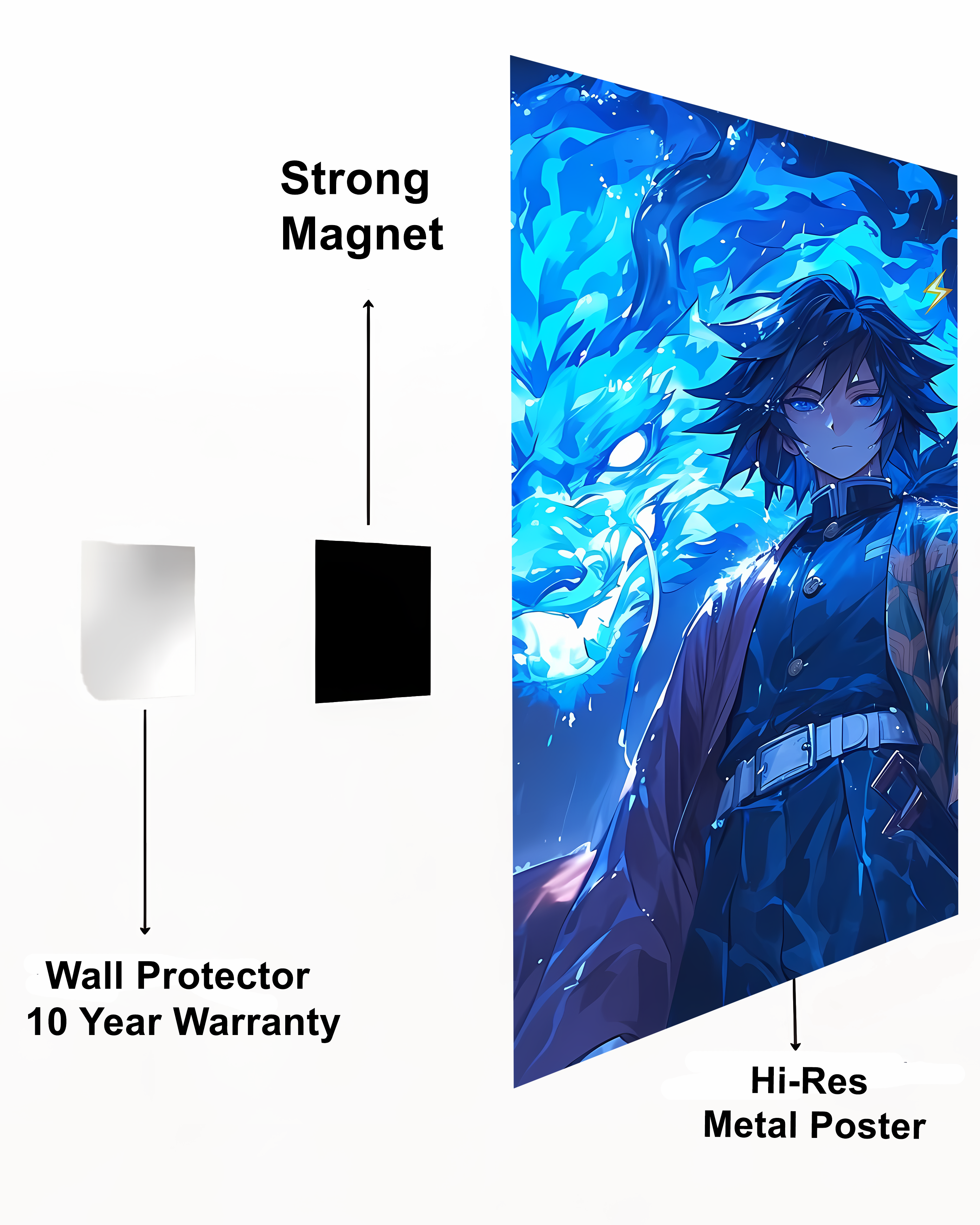 Demon Slayer Metal Poster