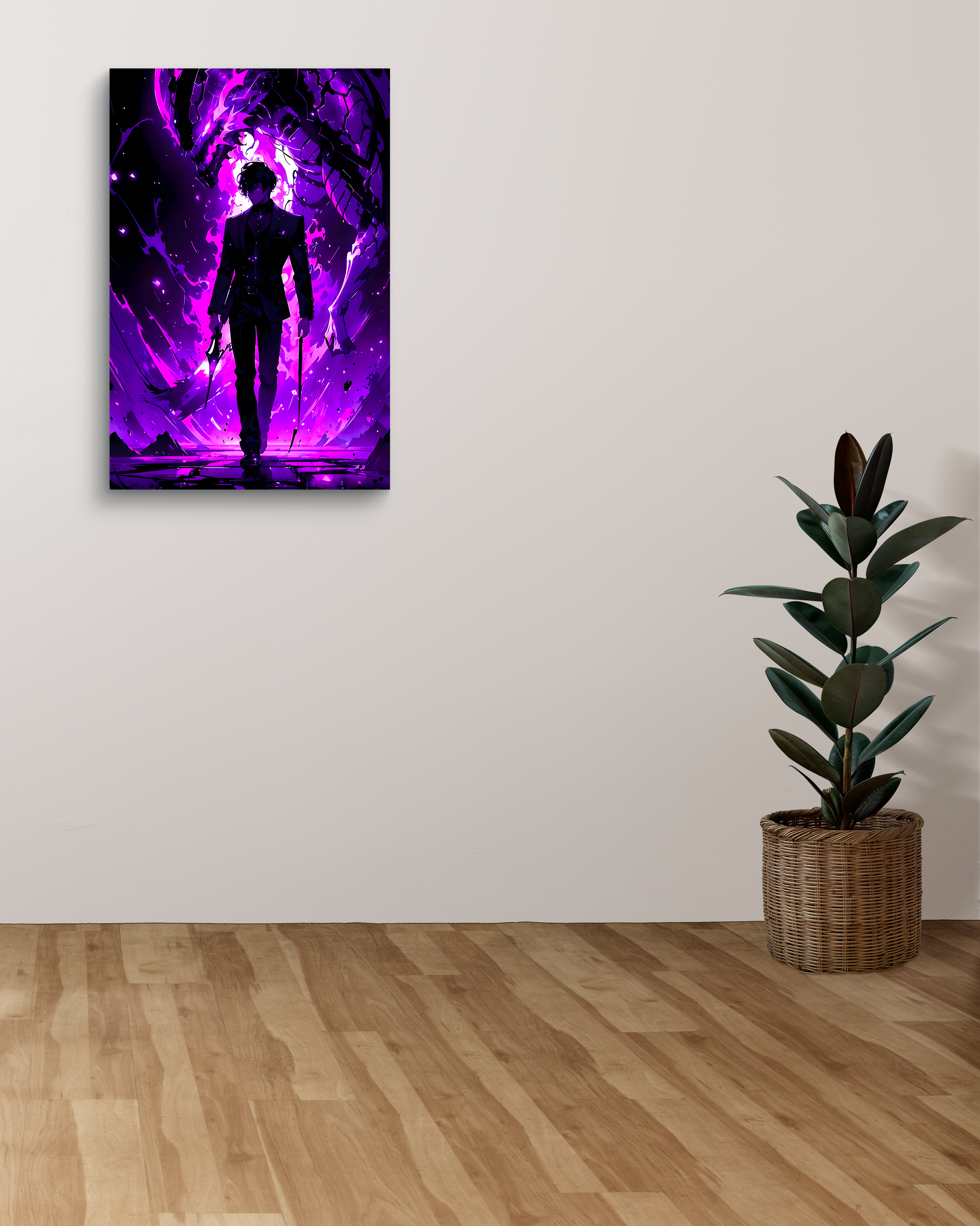 Solo Leveling Anime Metal Poster