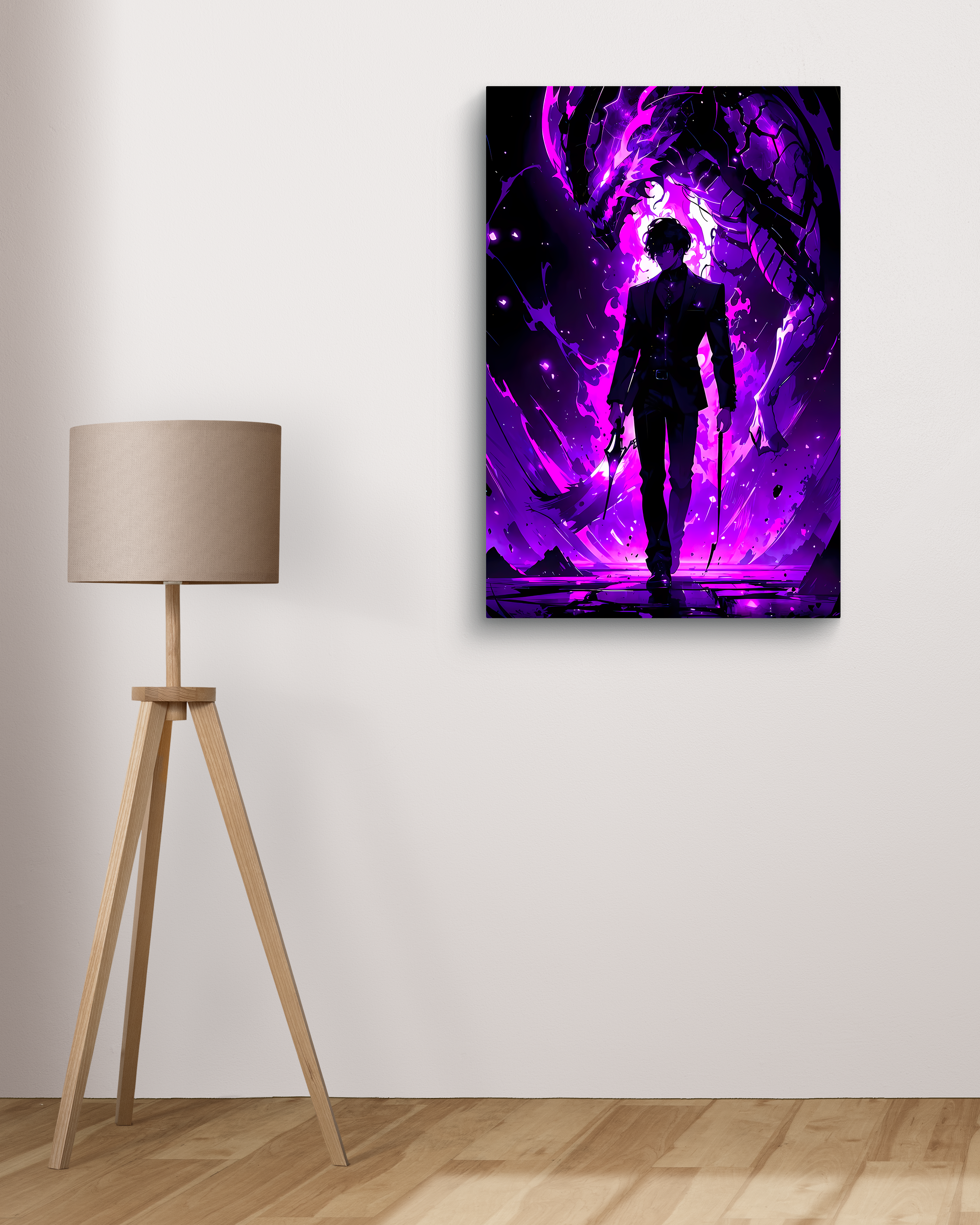Solo Leveling Anime Metal Poster