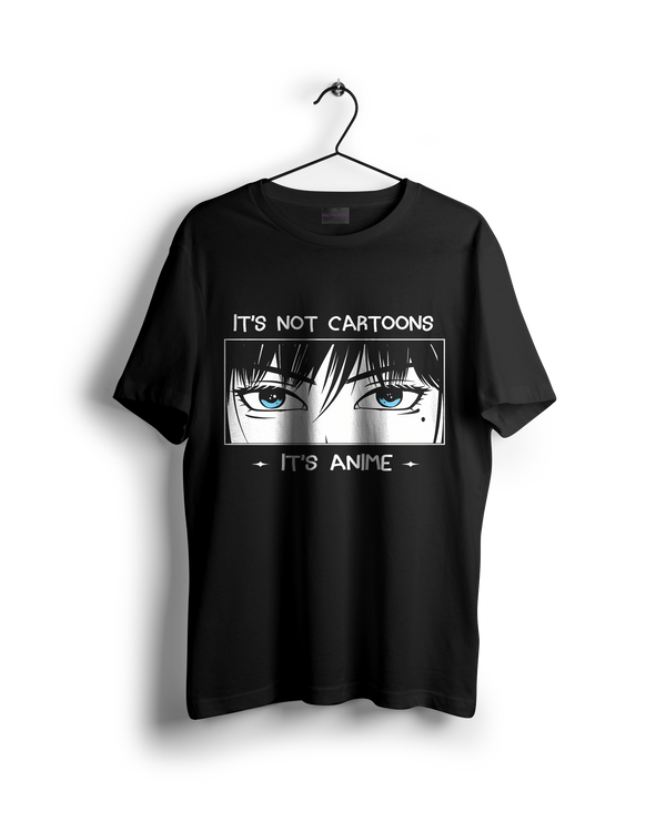 Its Not Cartoon Its Anime Oversized T-shirt