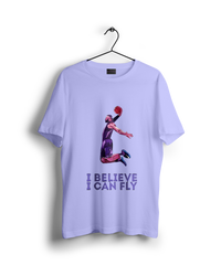 I Believe I Can Fly Basketball Love Oversized T-shirt