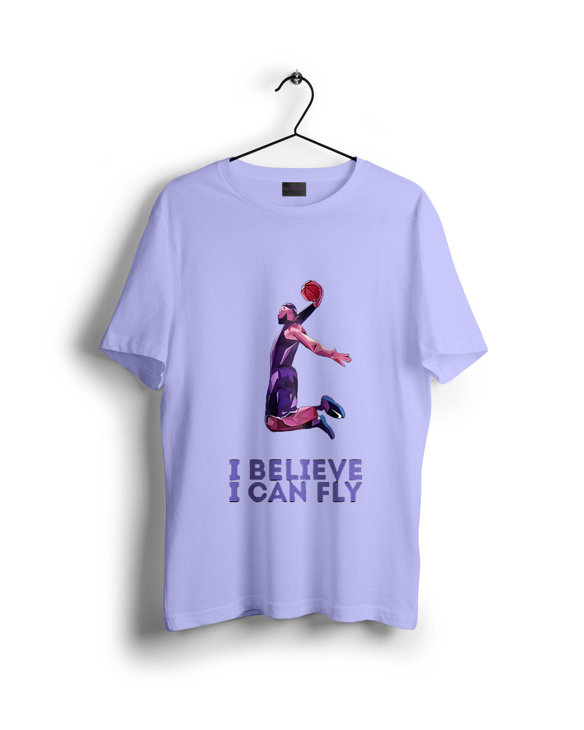 I Believe I Can Fly Basketball Love Oversized T-shirt