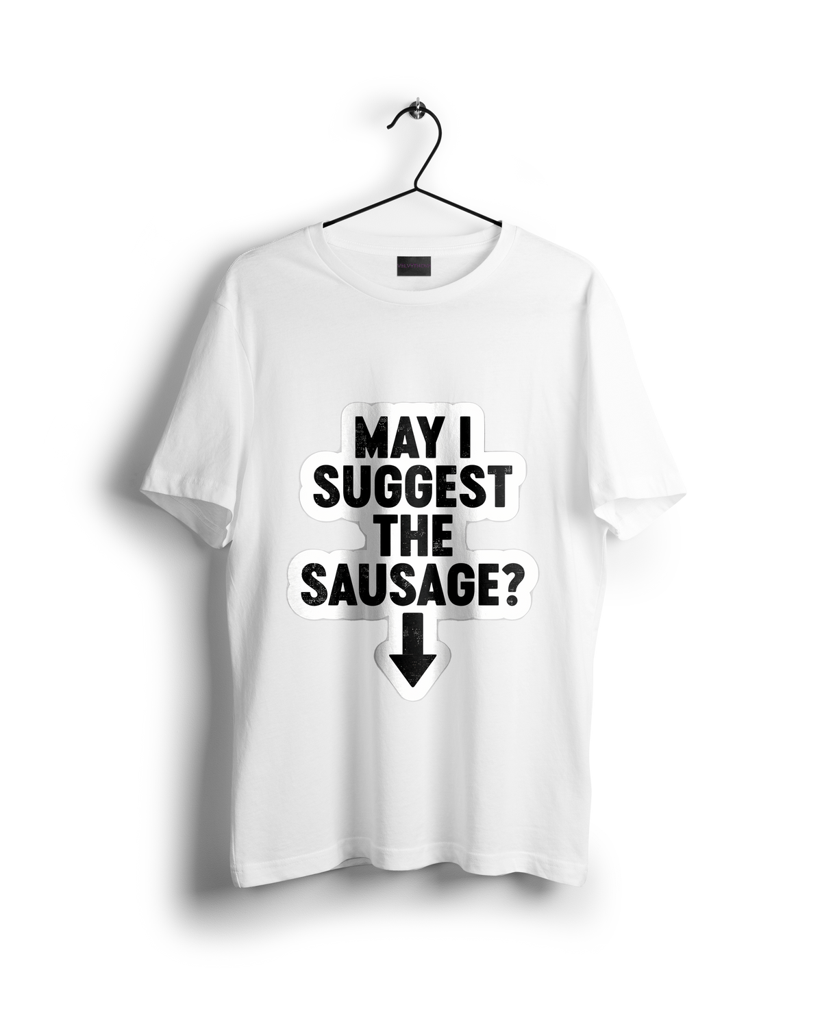 May I Suggest Some Sausage Oversized T-shirt – VELVETNOVA