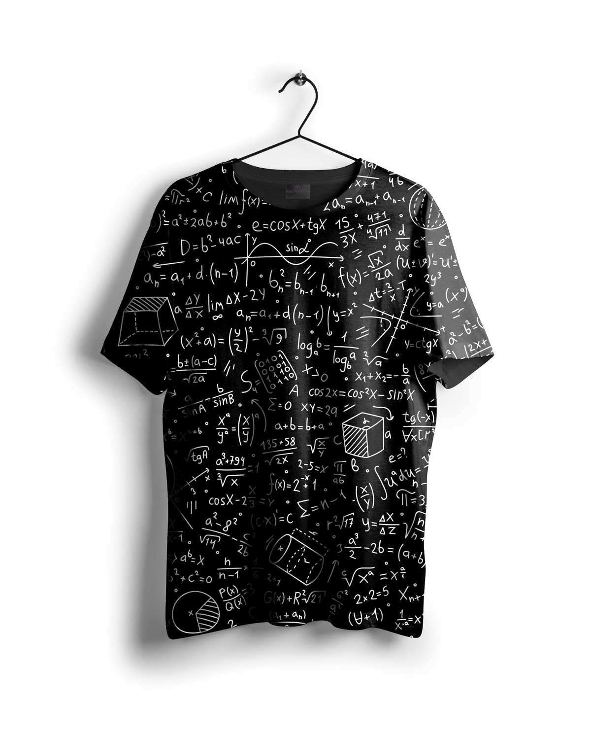 Nerdy Maths Equations Oversized T-shirt – VELVETNOVA