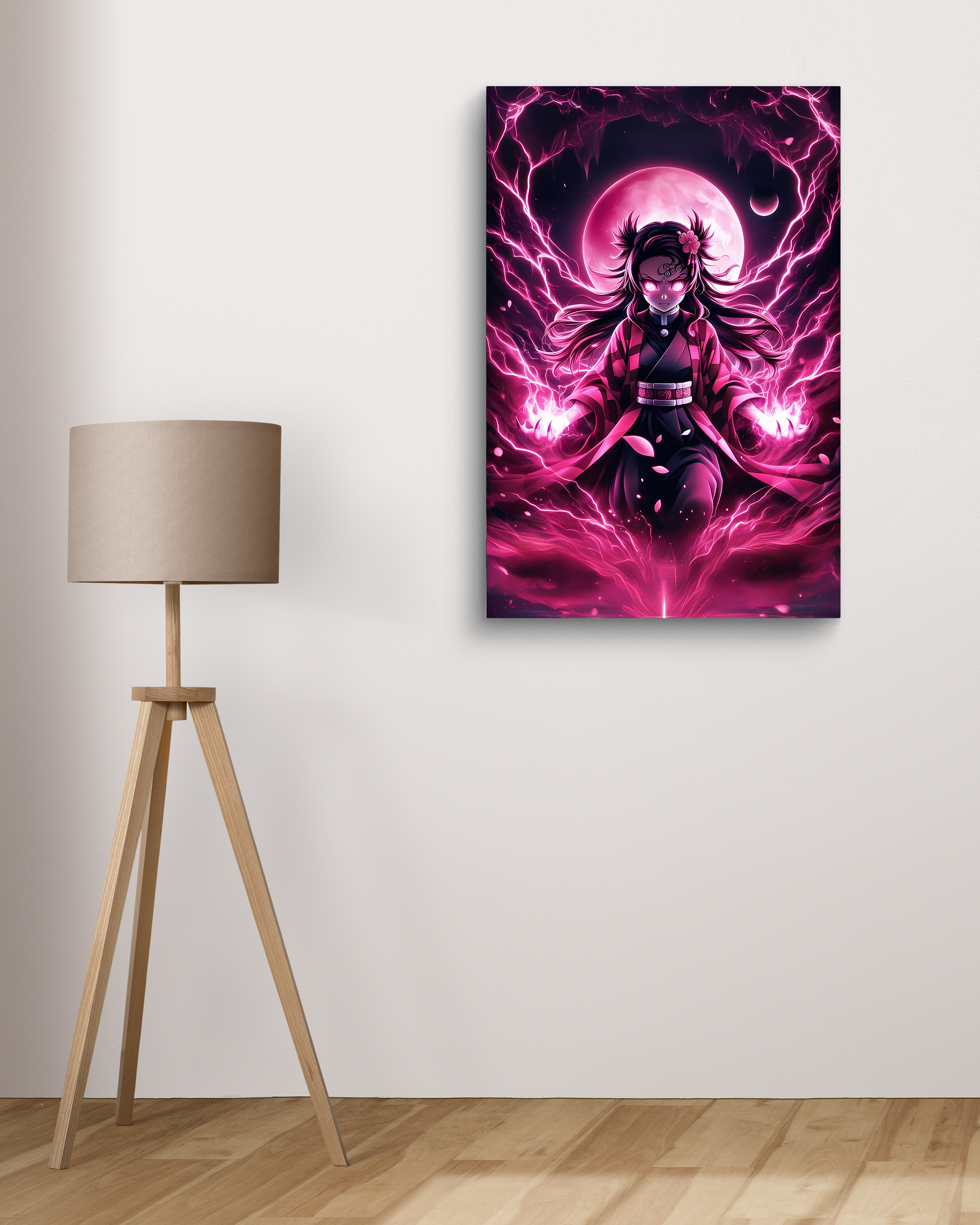 Nezuko Kamado Demon Slayer Metal Poster