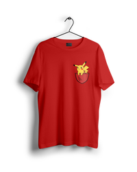 Pikachu In Pocket : Pokemon Oversized T-shirt