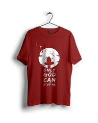 Only God Can Stop Me Oversized T-shirt