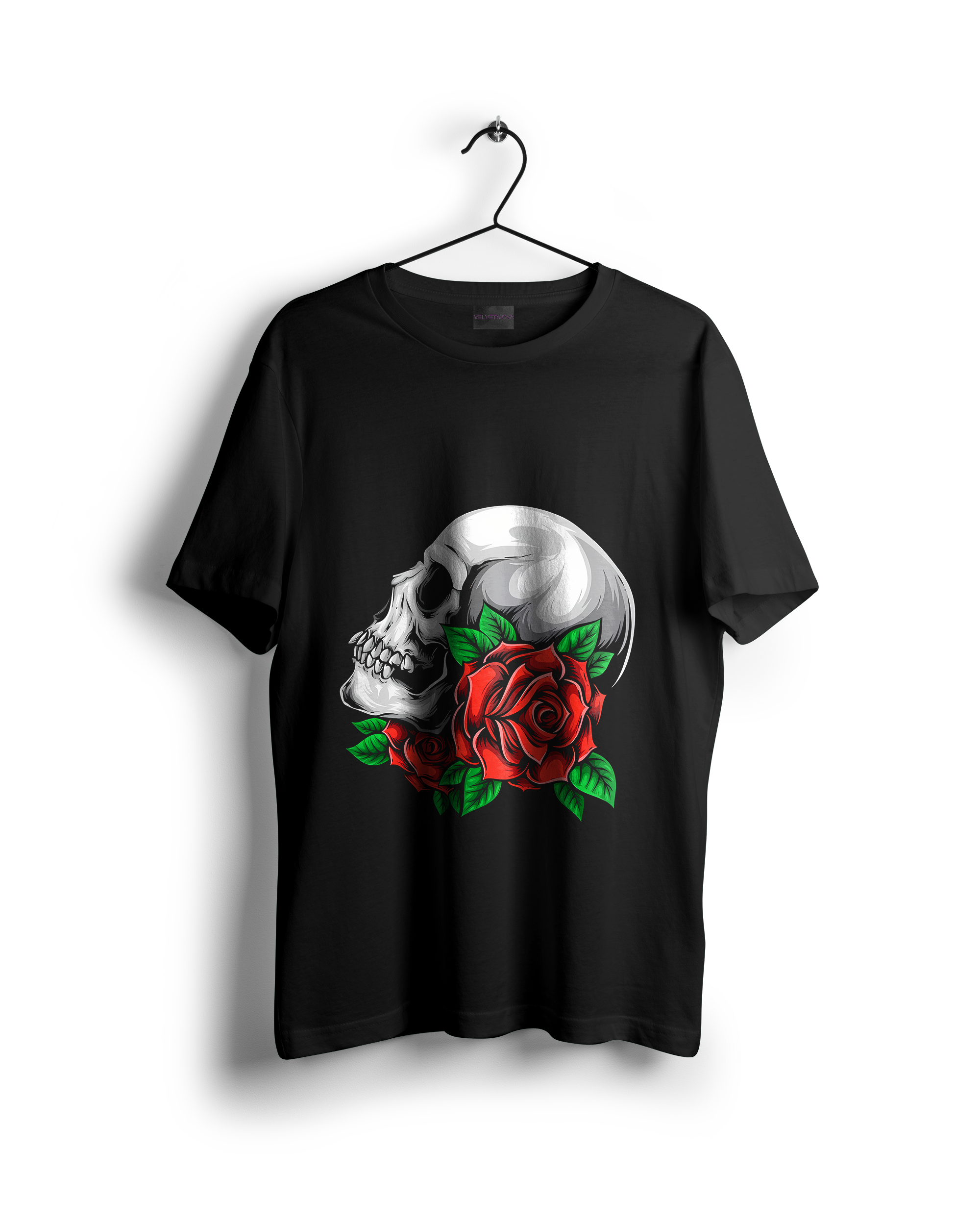 Rose Skull Oversized T-shirt