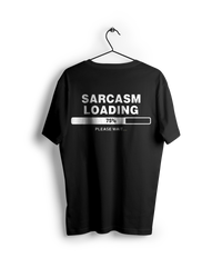 Sarcasm Loading Oversized T-shirt