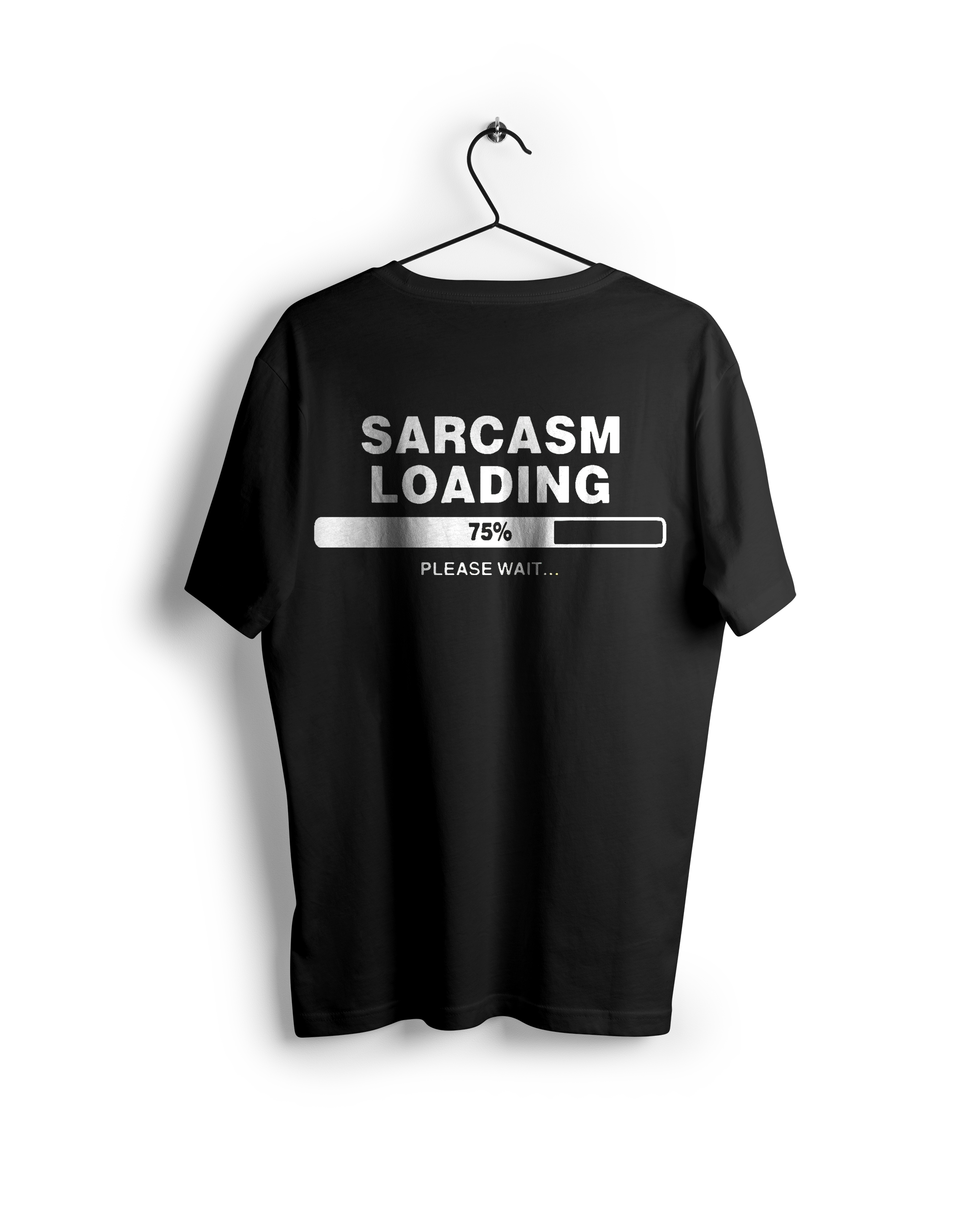 Sarcasm Loading Oversized T-shirt