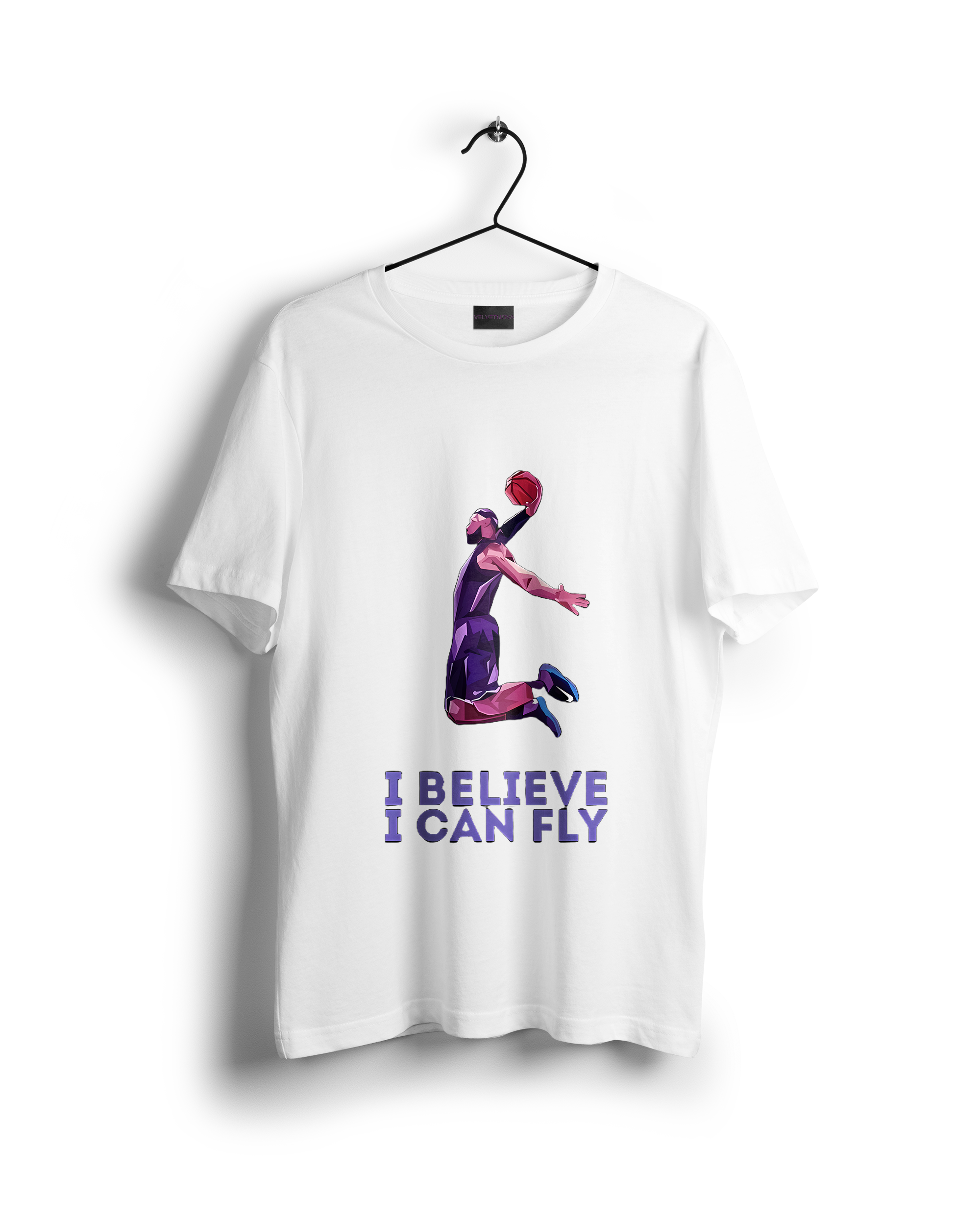 I Believe I Can Fly Basketball Love Oversized T-shirt