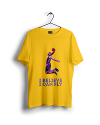 I Believe I Can Fly Basketball Love Oversized T-shirt
